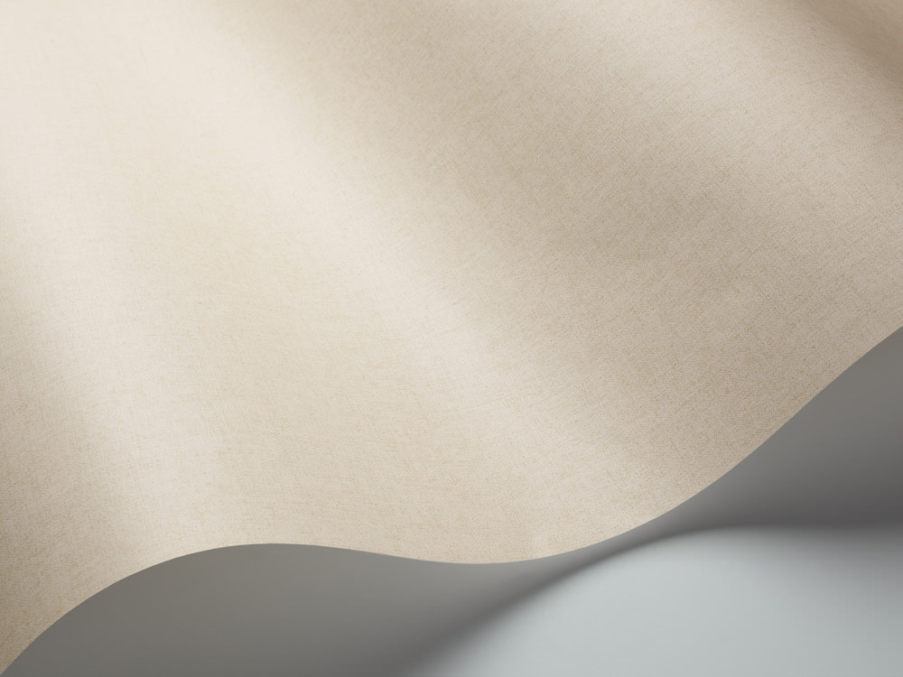 Silent Nature 9080 Vlies-Tapete mit textil gedrucker Leinen-Oberfläche in Creme im Vintage-Stil